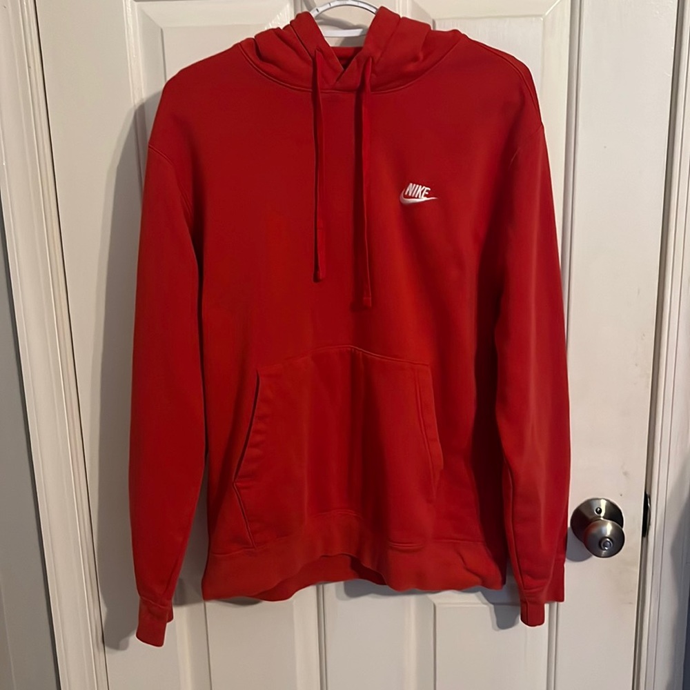 Nike Hoodie Red